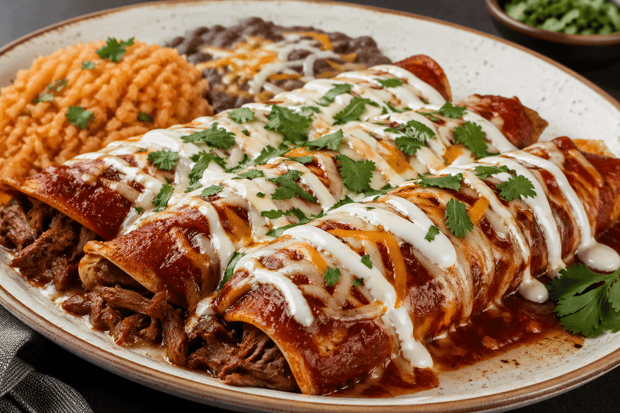 Beef Enchiladas
