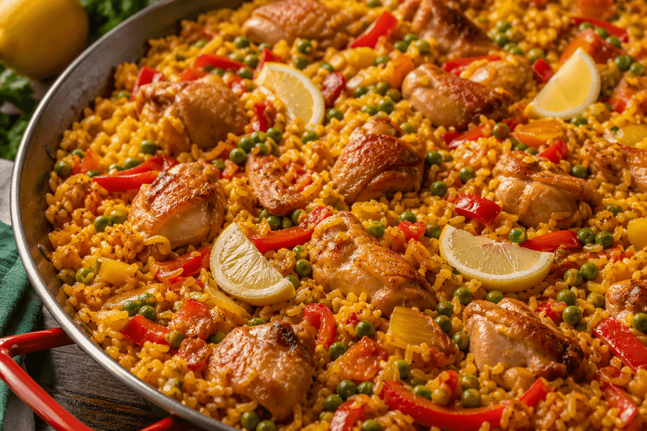 Kycklingpaella