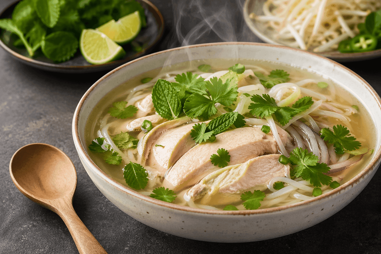 Pho med kyckling