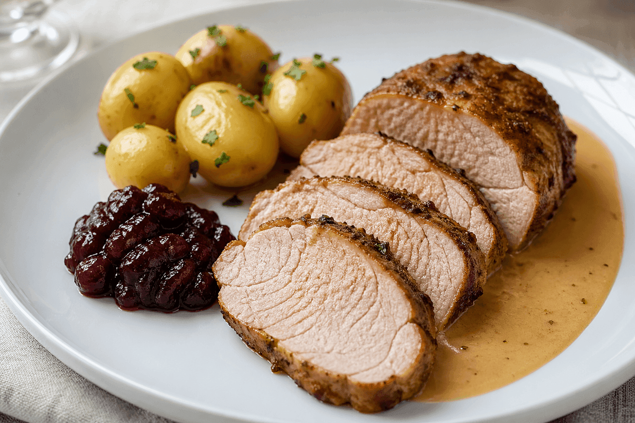 Helstekt Kotlettrad