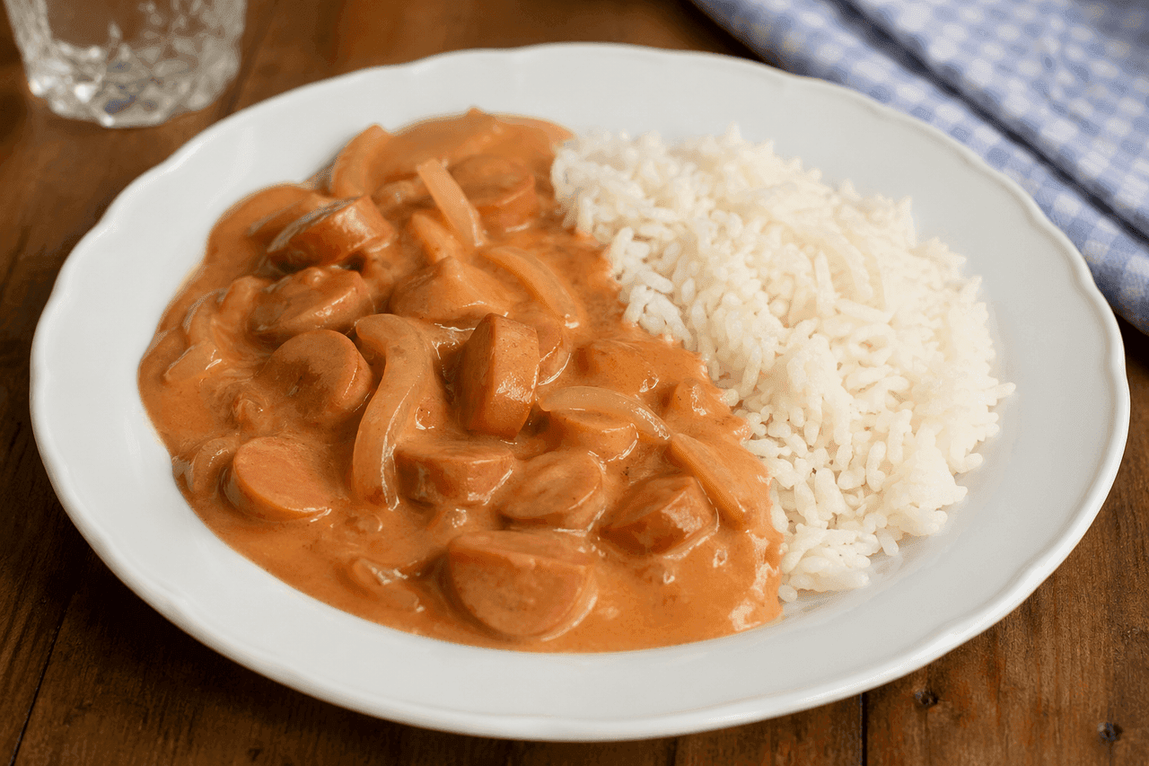 Korv Stroganoff