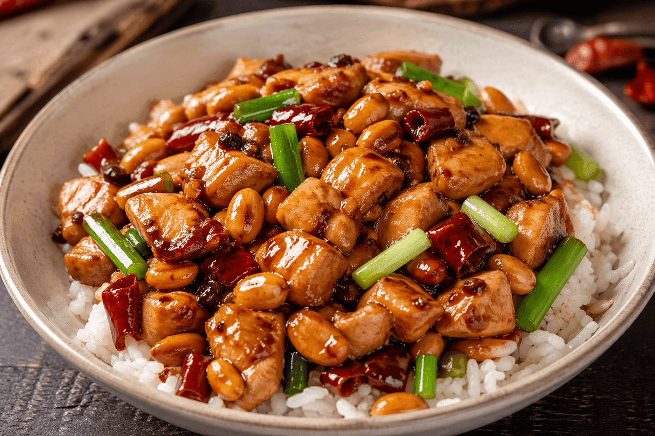 Kung Pao Kyckling