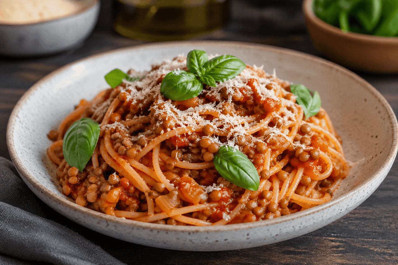 Lentil Bolognese