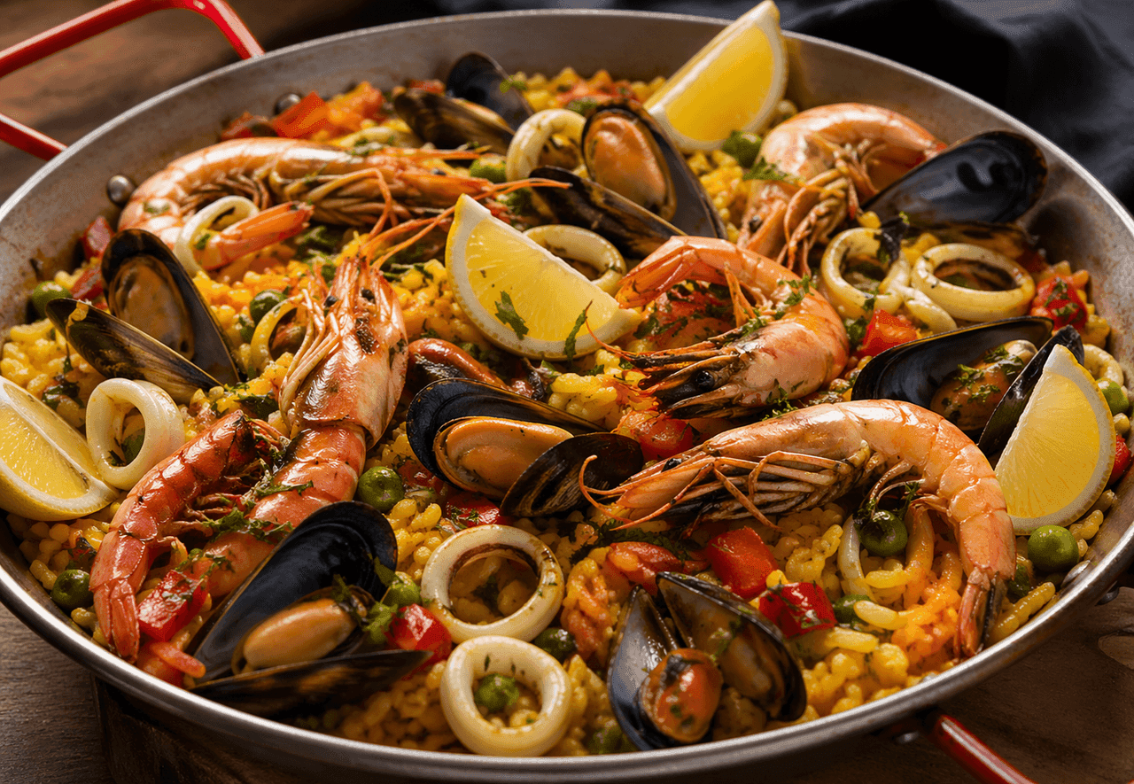 Seafood Paella