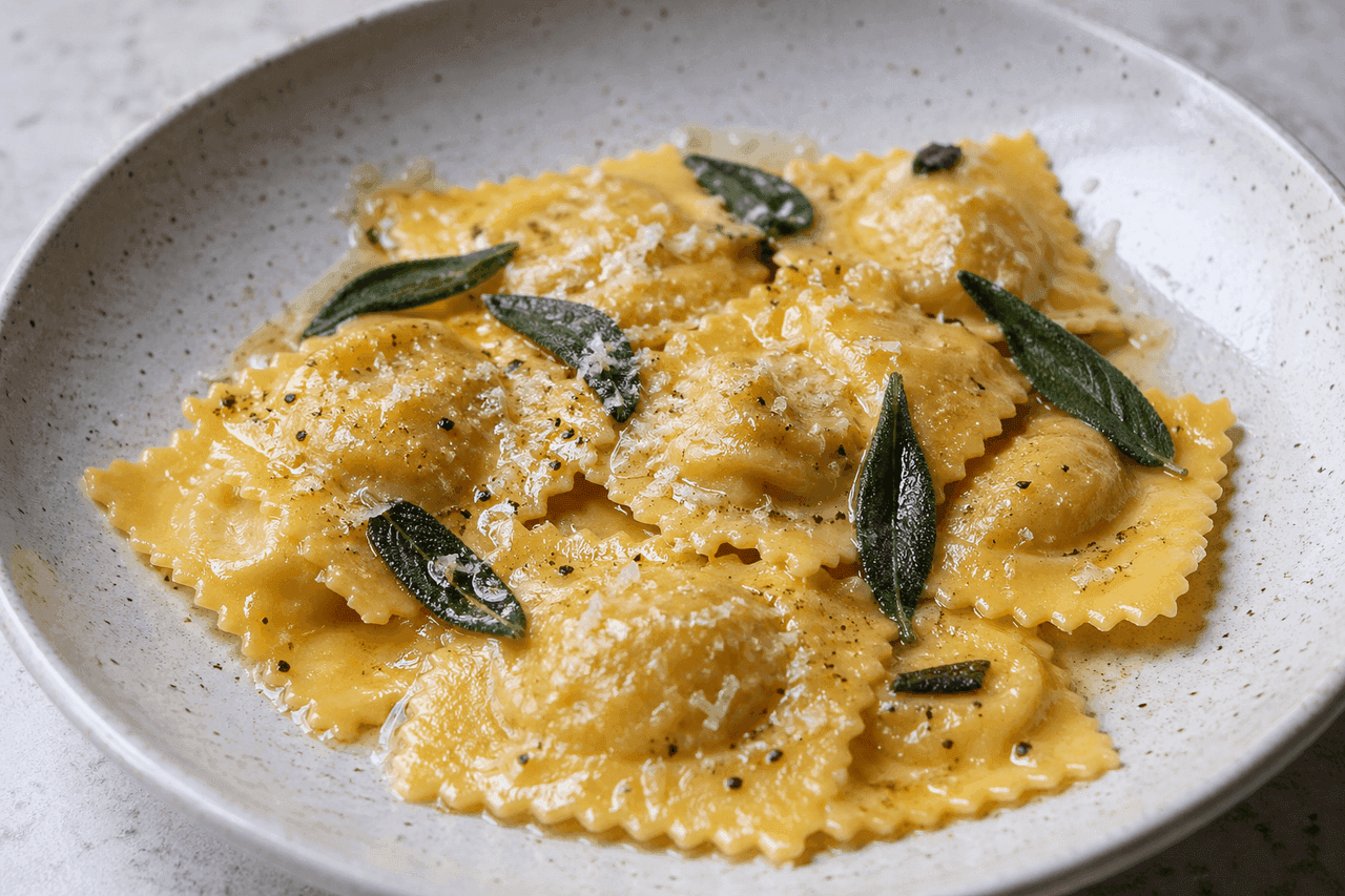 Squash Ravioli