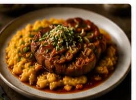 Ossobuco alla milanese med gremolata