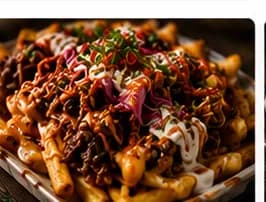 Kebabtallrik i pommesform