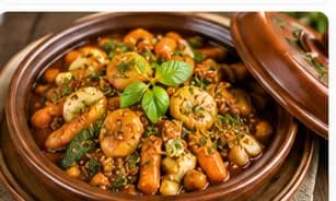 Marockansk tagine med kikärter