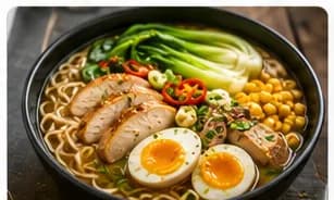 Ramen med kyckling och miso
