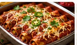 Enchiladas Rojas