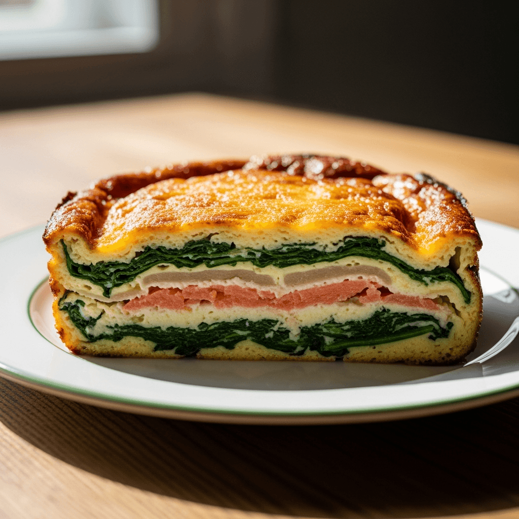 Laxlasagne med spenat