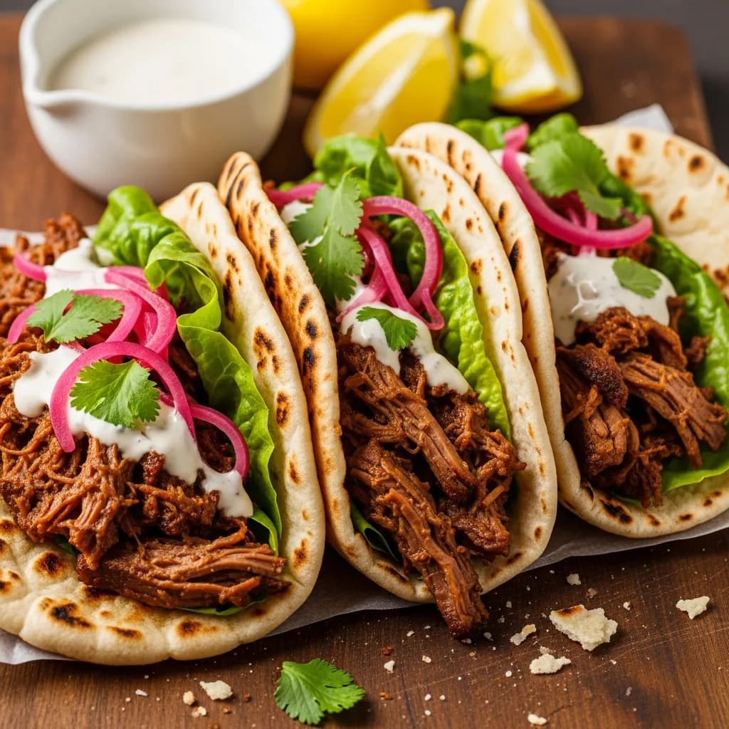 Shawarma på grytstek