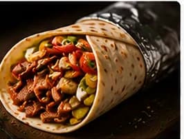 Kycklingsshawarma wrap