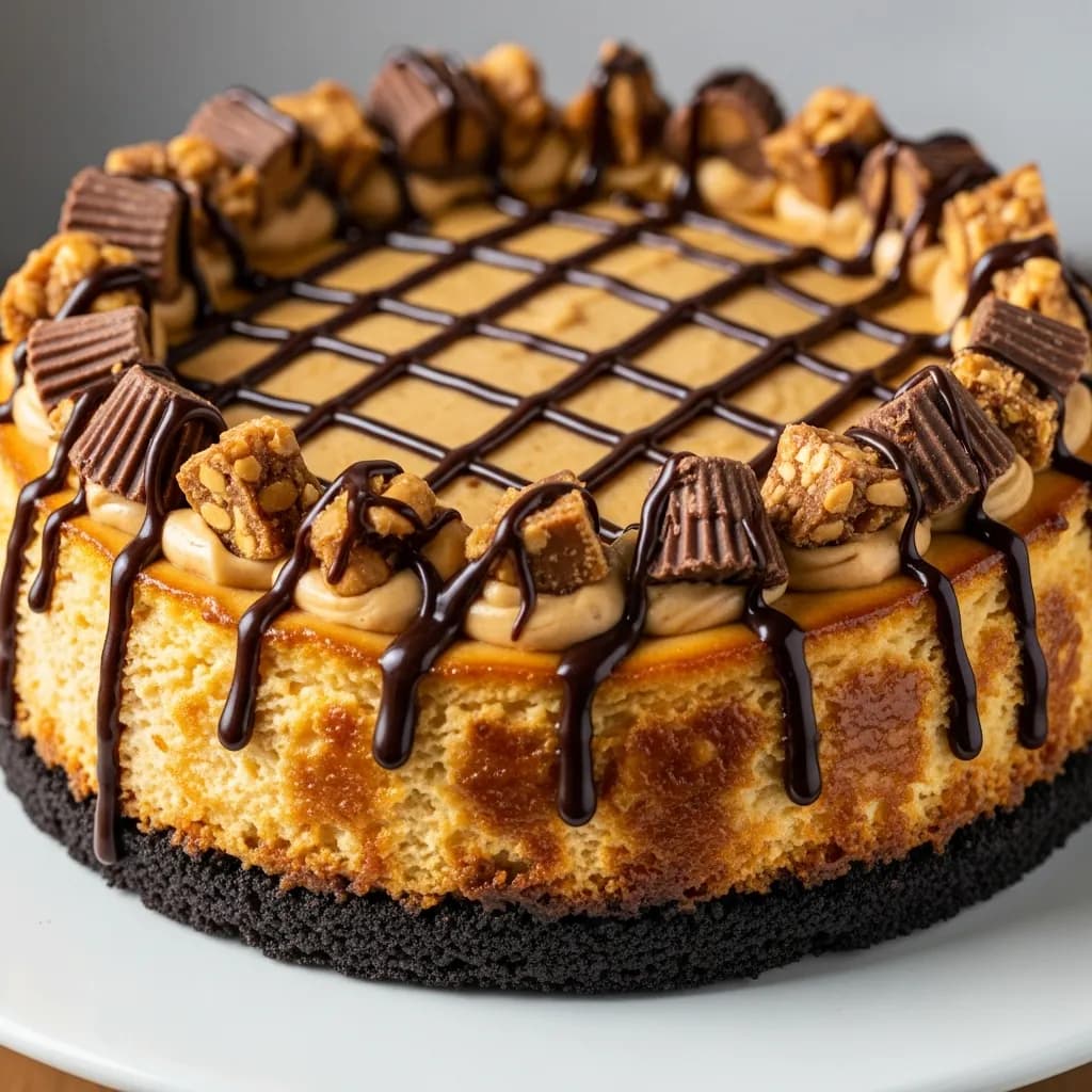 Cheesecake med jordnötssmör
