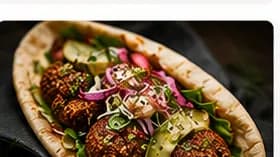 Falafel pita