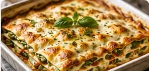 Kycklinglasagne med pesto