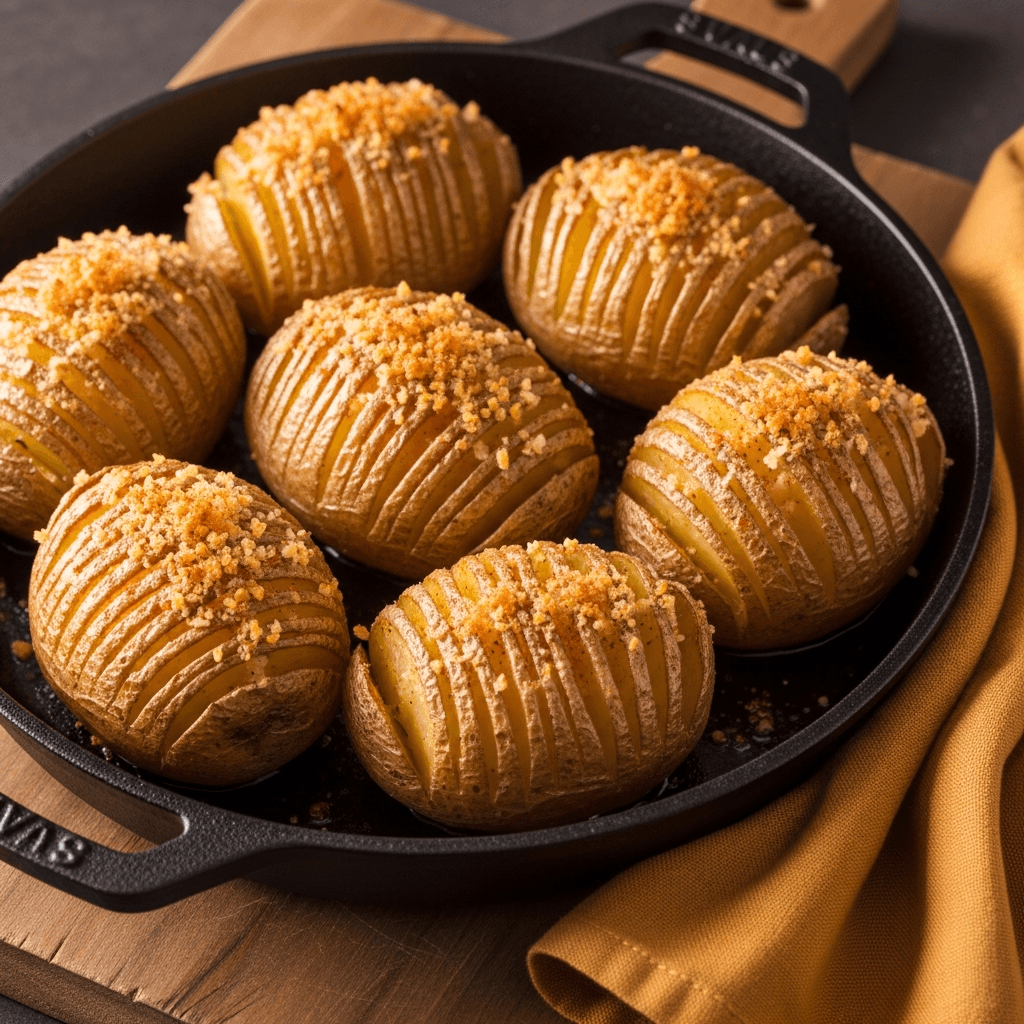 Hasselbackspotatis