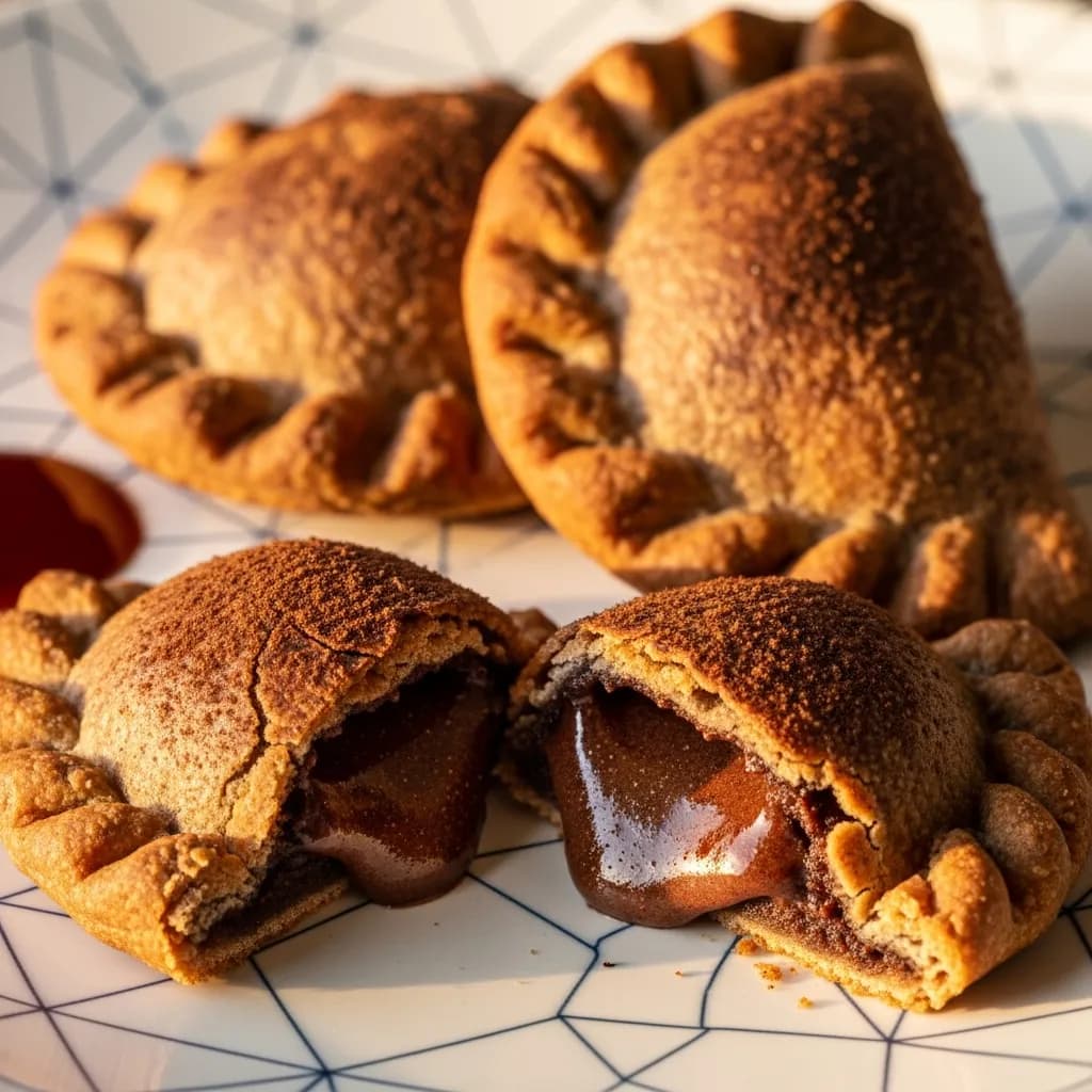 Empanadas med choklad