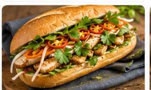 Banh mi med kyckling