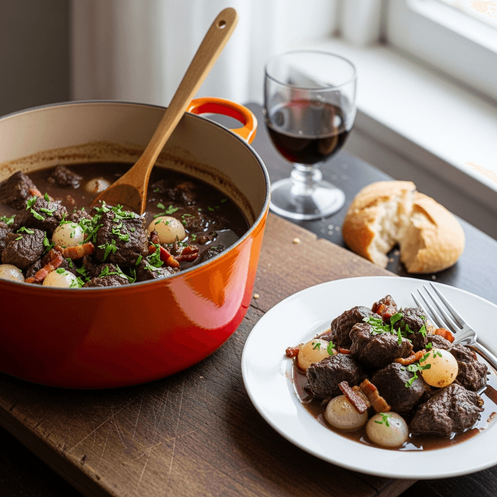 Burgundisk köttgryta