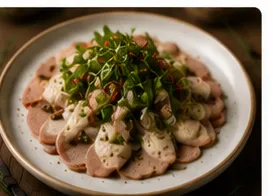 Vitello tonnato (kalv med tonfisksås)