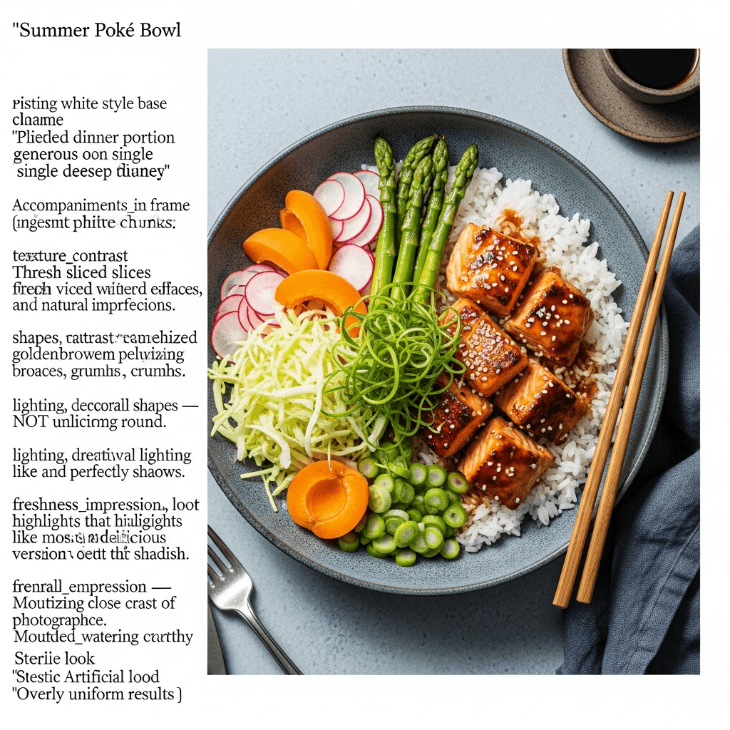 Sommarens poké bowl med sparris, marinerad lax och chili & citrusmajonnäs