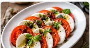 Caprese med balsamico