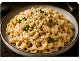 Fettuccine Alfredo