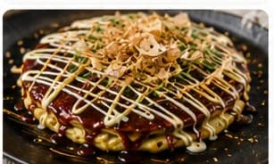Okonomiyaki – japansk pannkaka