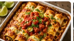 Enchiladas med kyckling