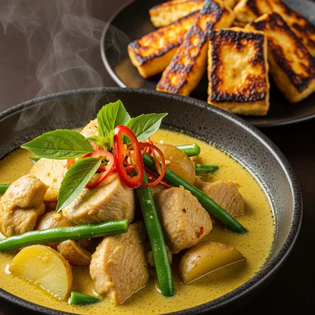 Thailändsk grön curry