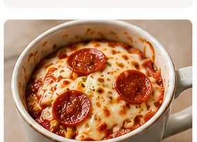 Pizzamugg på 3 minuter