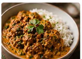 Lammcurry med spenat och kokosmjölk