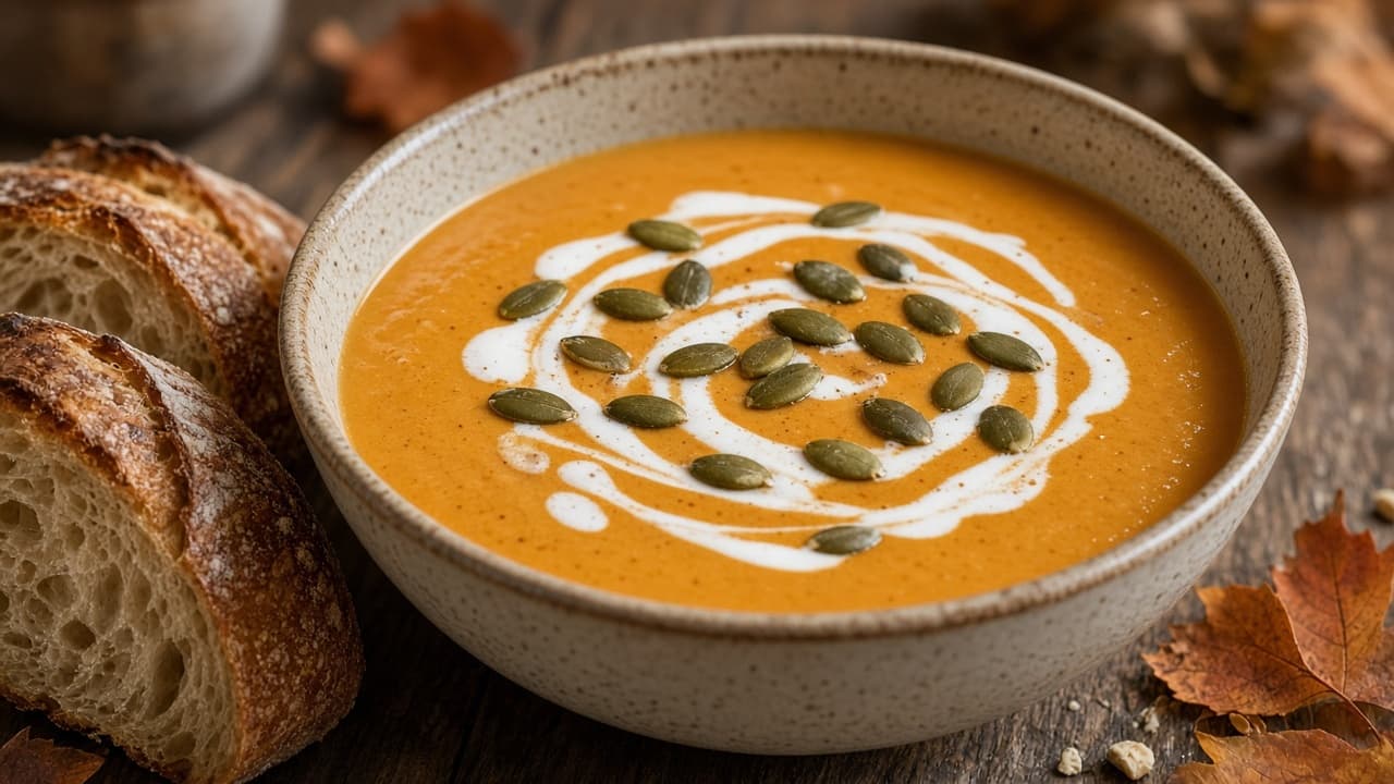 Morotssoppa med ingefära och kokosmjölk