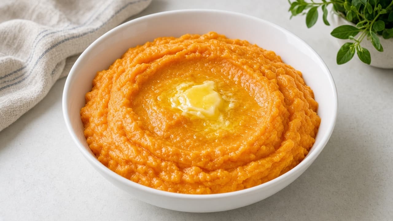 Sötpotatispuré