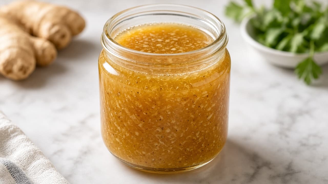 Ingefärsdressing