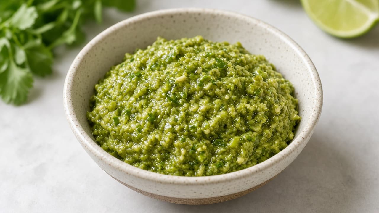 Grön currypasta