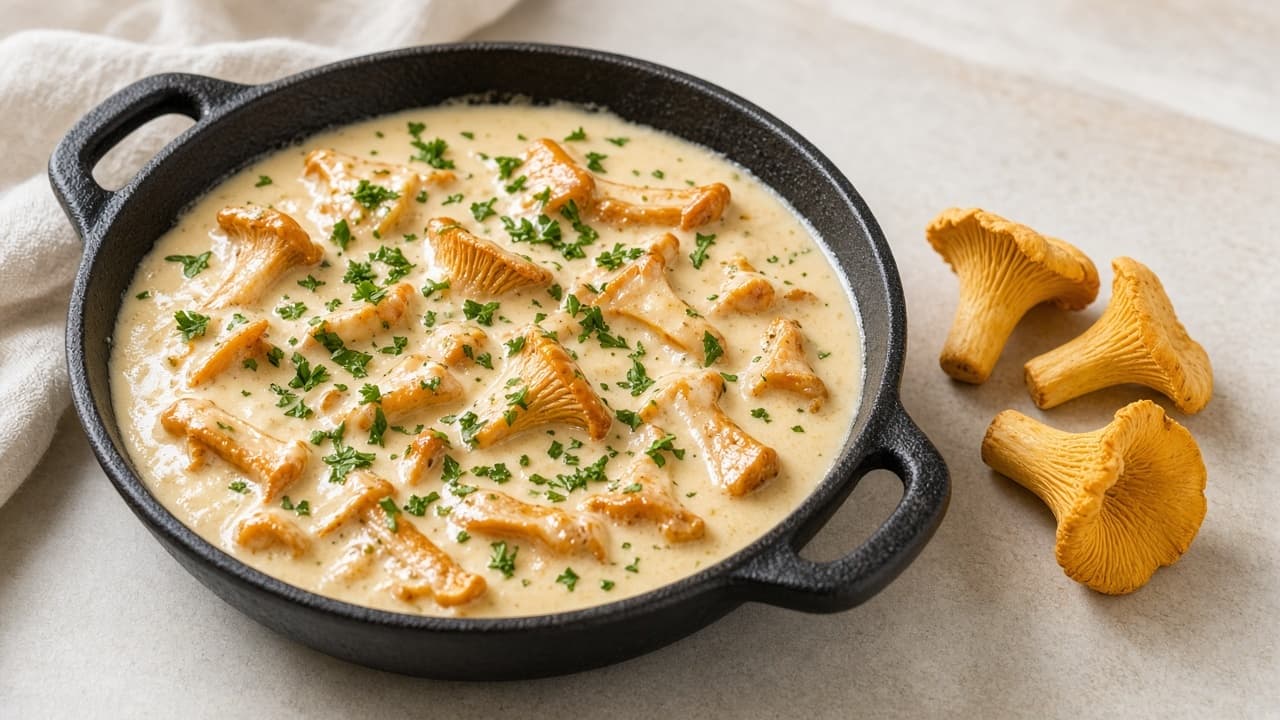 Kantarellsås