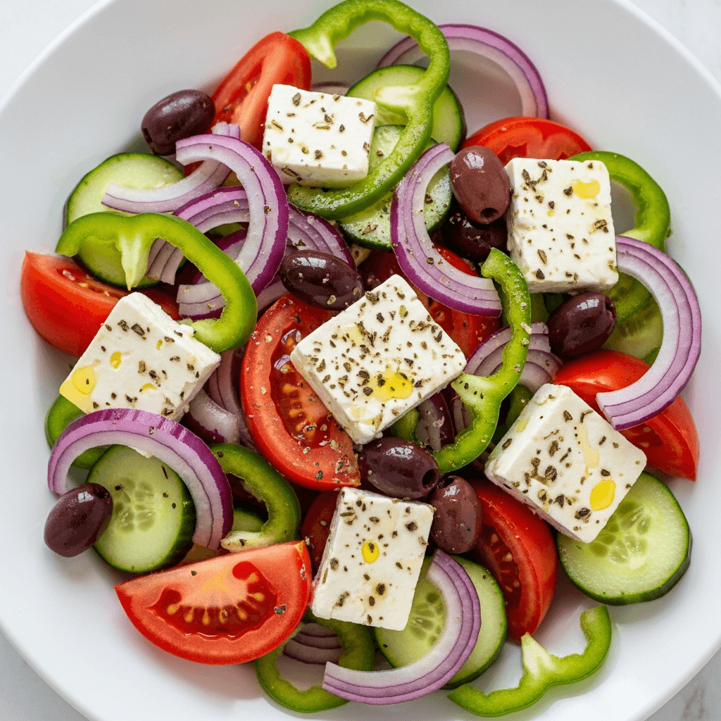 Tuggis greek salad