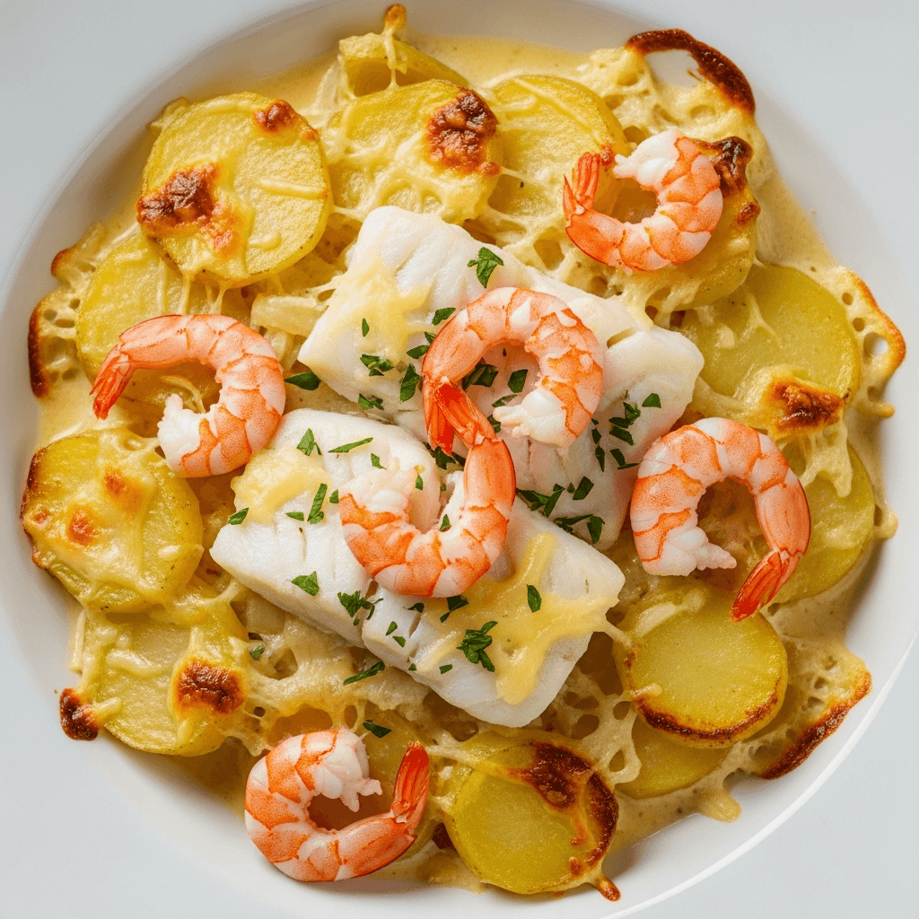Tuggis fiskgratäng