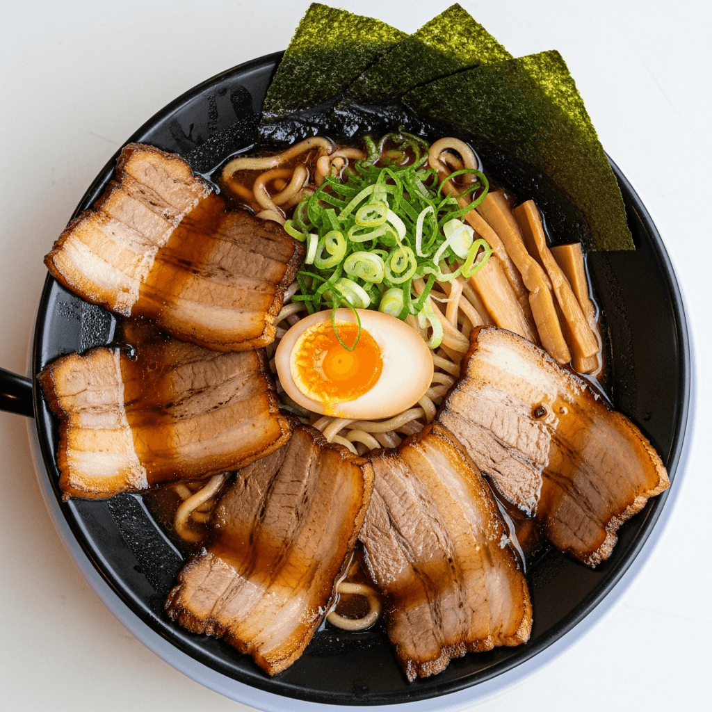 Tuggis ramen med fläskbuk