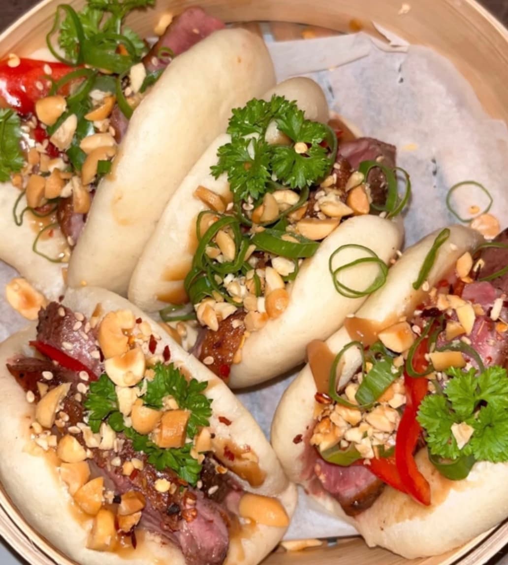 Ank Bao med five spice-kryddning