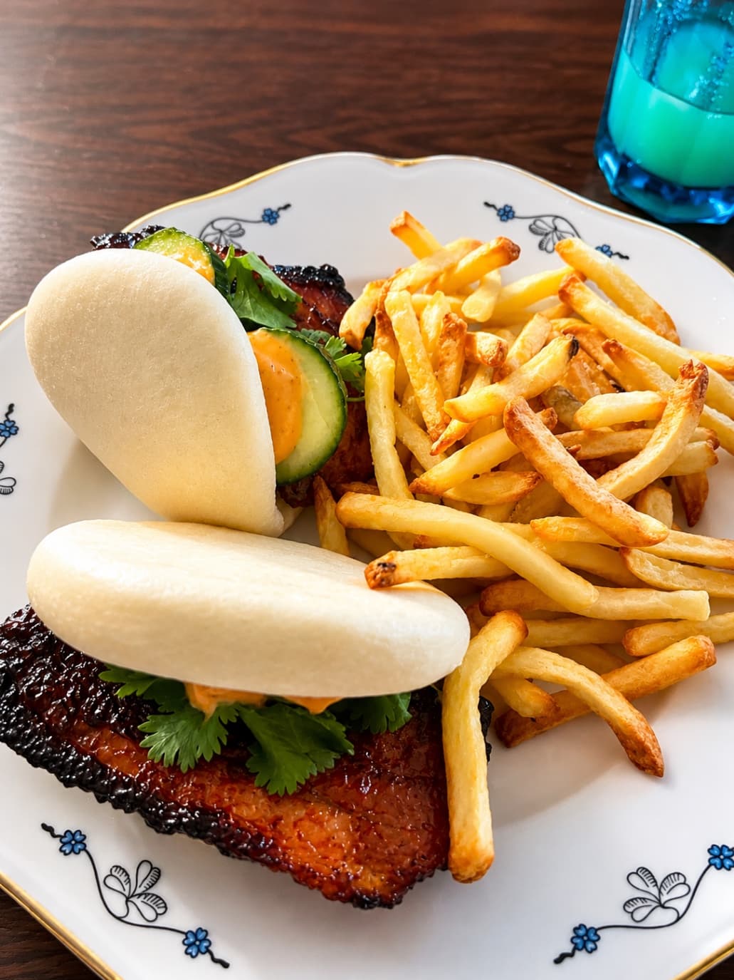 Bao buns med hoysinsås och sidfläsk