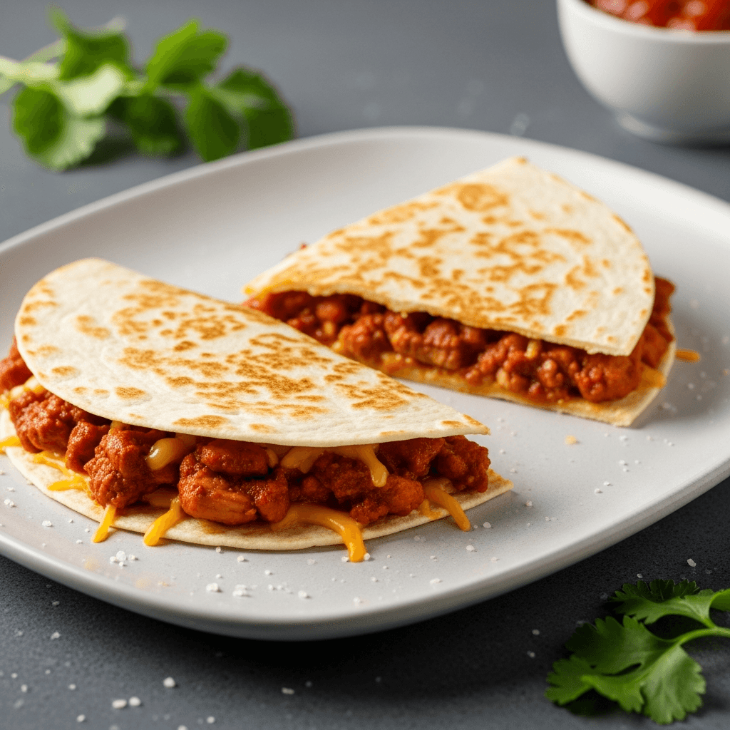 Tuggis quesadilla med kyckling