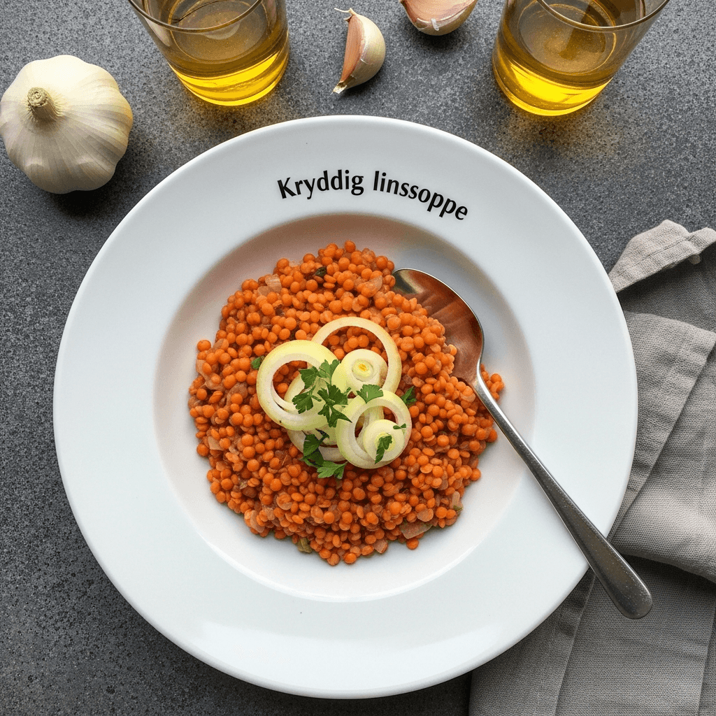 Kryddig linssoppa