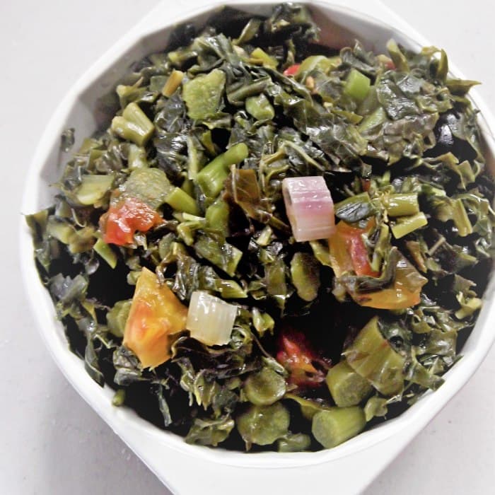 Callaloo jamaicansk stil