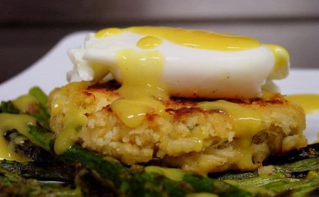 Krabbkakor Ägg Benedict
