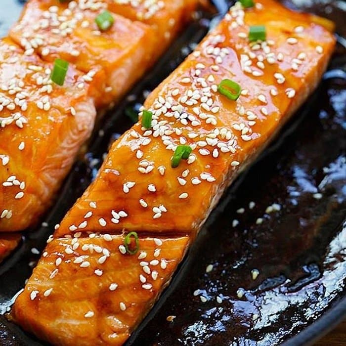 Honung Teriyaki Lax