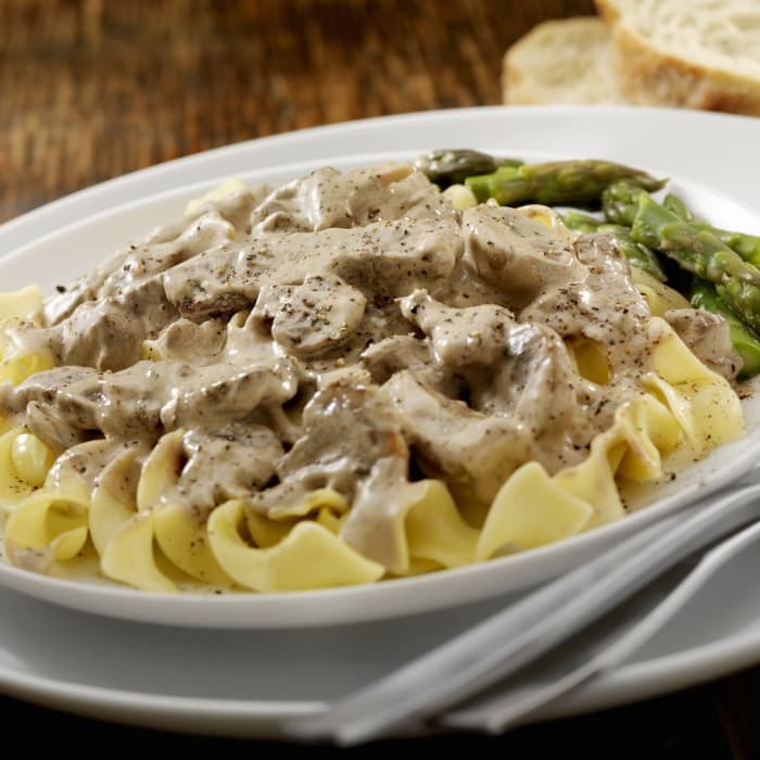 Boeuf stroganoff