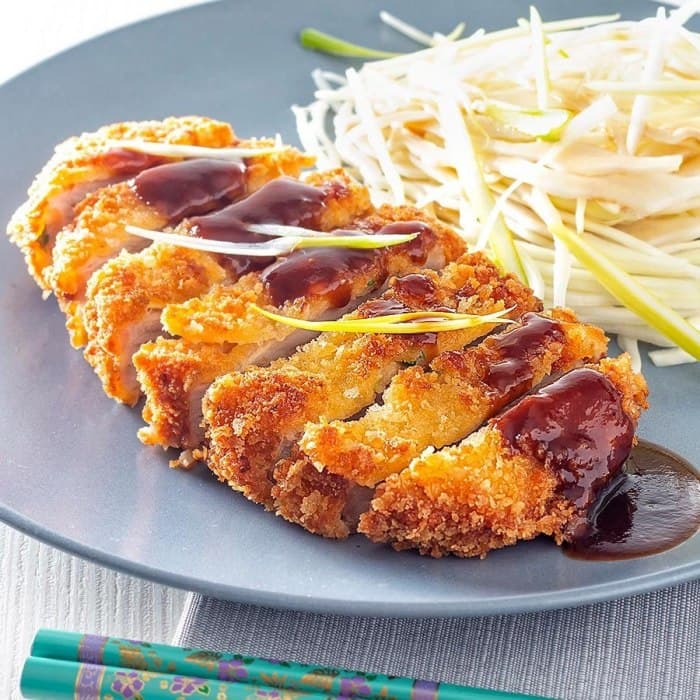 Tonkatsu fläskkött